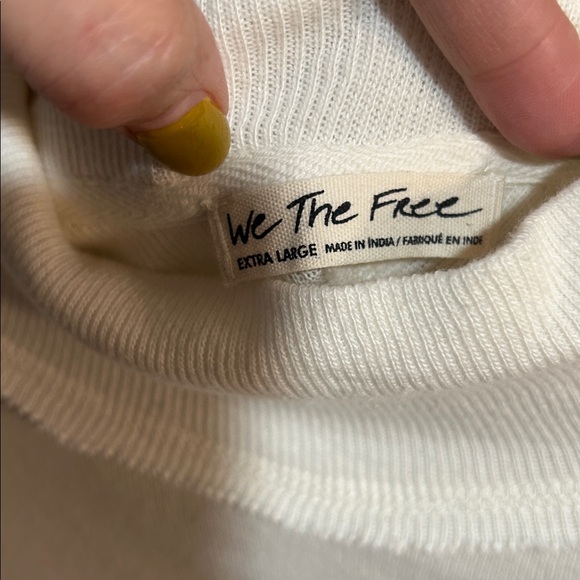 Free People We The Free Spanish Rose Waffle Tee Long Sleeve - Picture 5 of 9